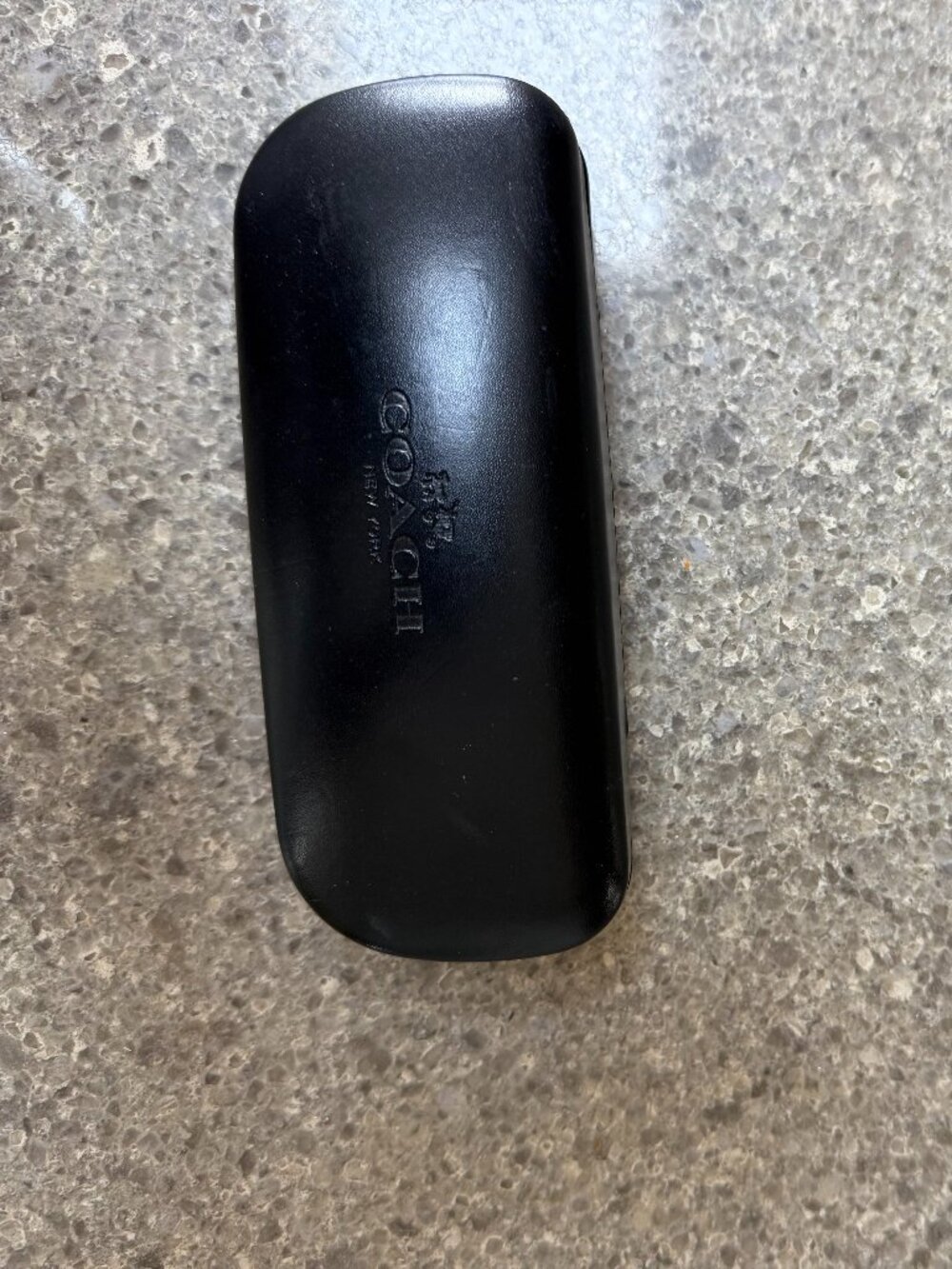 COACH Black hard shell sunglasses or glasses CASE. Great Condition